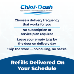 New 2.5 Gallon Liquid Chlorine Jug