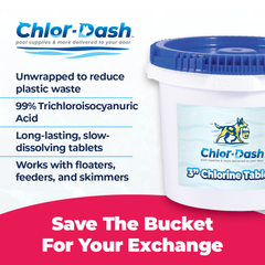 3″ Jumbo Chlorine Tablets – Unwrapped